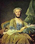 Jean-Baptiste Perronneau Madame de Sorquainville Sweden oil painting artist